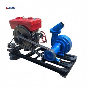 CZME Small Sand Pumping Machine Sea Sand Dredging <b>Pump</b> Wear-Resistant Small Diesel Engine Sludge <b>Pump</b> - Product Image 1