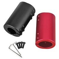Kit de base de protection fixe pour tige pliable noir-rouge pour trottinette électrique Max G30 - Accessoires de trottinette électrique modifiés