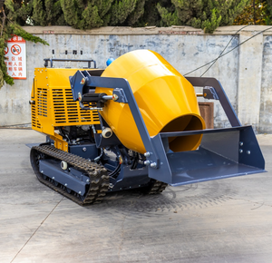 HIGHTOP <span class=keywords><strong>Mini</strong></span>-Betonmischer-Lader-LKW mit Raupenfahrwerk und Kippfunktion – Top-Preis, fokus auf Motorkomponenten - Product Image 3