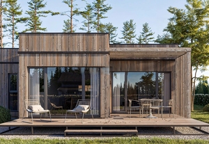 Maison préfabriquée à extension, propriétés de location préfabriquées, retraite de luxe, logement modulaire, kit de maison préfabriquée, maison à un étage - Product Image 3