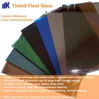 Verre Euro gris fumé clair 4mm 5mm 6mm 8mm 10mm, Verre flotté réfléchissant teinté gris foncé – Prix direct fabricant