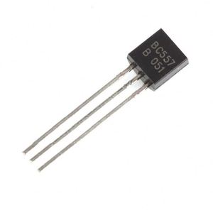 BC557B BJT PNP -45V -100mA HFE/800ทรานซิสเตอร์สองขั้ว BC557 - Product Image 1