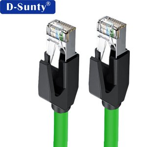 สายเชื่อมต่อ D-sunty SFTP CAT6 อุตสาหกรรม M12 RJ45 ตัวผู้/ตัวเมีย ทองแดงแท้ 1Gbps 250MHz ชุบนิกเกิล ปรับแต่งได้ - Product Image 5