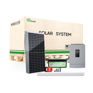 Sistema Completo de Almacenamiento de Energía Solar de 1.2KW, 3.6KW, 5KW, Kit de Generación de Energía Solar Híbrido Fuera de la Red SW3600W-OFF 5kw - Product Image 2