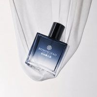 Flacon de parfum en verre de luxe 50 ml à bouchon rectangulaire et pompe pulvérisatrice rechargeable, personnalisable – Meilleures ventes