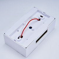 XINHUI choque Mecánico Metal llamativo sonido con cable timbre de puerta de hotel 220V 110V timbre eléctrico Ding Dong