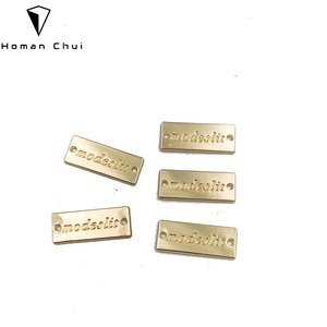 Étiquette métallique de nouvelle conception 2020 pour vêtements/chapeaux/écharpes - Product Image 2