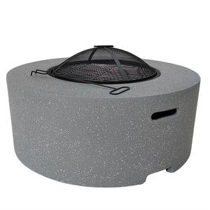 Wholesale Garden Patio Round Shape <b>Fire</b> <b>Pit</b> Wood Burning burner Charcoal <b>Fire</b> <b>Pit</b> with Grill Concrete Brazier <b>Fire</b> <b>Pit</b> <b>Table</b> - Product Image 5