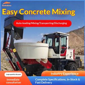 Camión Mezclador de Concreto con Alimentación y Descarga Automática, Máquina Todo en Uno de Tracción en las Cuatro Ruedas para Construcción - Product Image 1