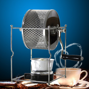 Tostador de Café Manual de Acero Inoxidable, Tostador de Granos de Café Manual Pequeño Hecho por Baristas, Tostador de Granos - Product Image 1