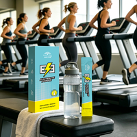 Poudre d'électrolytes hydratante personnalisée OEM sous marque privée, 11 vitamines, 4 minéraux, taurine, glucose, mélange de boisson au fruit de la passion