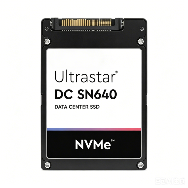 Ultrastar DC SN640 1.92TB 3.84TB 7.68TB U.2 SSD WUS4BB076D7P3E3 NVMe 2.5 Inch PCIe Gen3.0x4 Internal High Performance Server