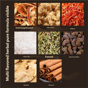 Compresse chaude à base de plantes réutilisable confortable pour soulager les douleurs musculaires, épaule, cou, dos, usage domestique et au bureau - Product Image 2