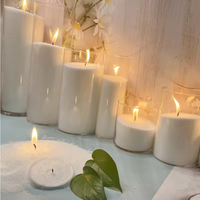 Perles de cire blanches non parfumées, pelées, réutilisables, durables, sûres, sable de cire de luxe, cadeau DIY, cadeau d'anniversaire, perles de cire beiges pour bougies