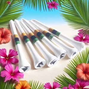 Tés de golf écologiques en bambou Alternative durable en plastique OEM Conception personnalisée Petit quantité minimale de commande Production rapide Prix de gros direct d'usine - Product Image 4