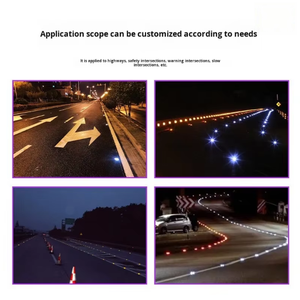 Fabrieksdirecte verkoop gegoten aluminium reflecterende drukbestendige waterdichte hoge-intensiteit zonne-aangedreven hoefijzerlamp - Product Image 6