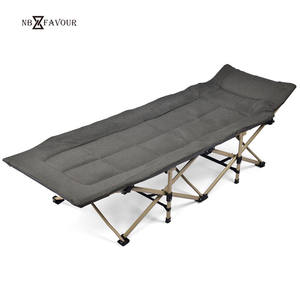 Lits de <span class=keywords><strong>camping</strong></span> pliants NB-FAVOUR pour adultes lit de couchage portable robuste et large pour bureau de camp - Product Image 6