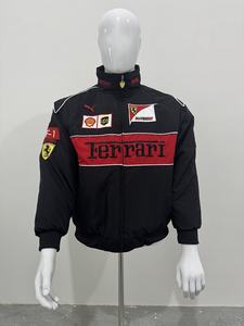 Veste <span class=keywords><strong>Homme</strong></span> ZXPFLS Mince Style Course Inspirée par l'Équipe Brodée Vêtement Urbain Veste d'Équitation pour l'<span class=keywords><strong>Hiver</strong></span> Manteaux pour Hommes - Product Image 2