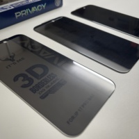 Protection d'écran en verre trempé HD 3D OG It's Me, confidentialité intégrale sans bordure, sans bords noirs pour iPhone 17 Pro Max 18 16 15 14 Plus