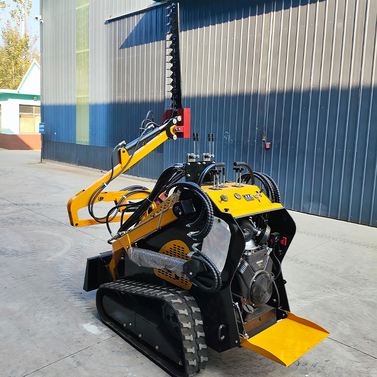 hedge trimmer for mini skid loader attachment