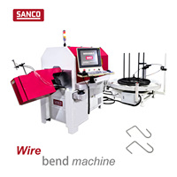 Máquina Industrial para Doblar Alambre, Equipo de Conformado de Alambre CNC de Alta Velocidad y Precisión, 2-10 mm, Multieje, Servo Programable