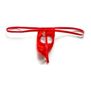 String pour homme de style européen et américain, t-shirt en soie uni, sous-vêtements sexy, lingerie coquette pour homme - Product Image 3