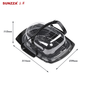 Sunzza gói dùng một lần microwavable PP hộp nhựa cho thực phẩm gà nướng container lấy đi hộp cho gà nướng - Product Image 3