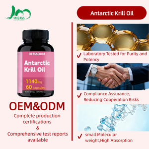 Cápsulas de Óleo de Krill Antártico OEM 1140mg Cápsula Macia Suplemento de Ômega <span class=keywords><strong>3</strong></span> DHA EPA - Product Image 2