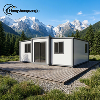 Casa Prefabricada de 20 pies/40 pies con Baño y Cocina Integrados para una Vivienda Pequeña Lista para Usar