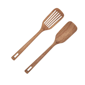 Đồ Dùng Nhà Bếp Thiết Lập Keo Thìa <span class=keywords><strong>Scraper</strong></span> Cho Nấu Ăn Bằng Gỗ Thìa Với Tay Cầm Dài Không Dính Đồ Dùng - Product Image 2