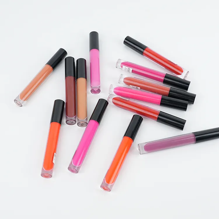 Lip Gloss logo disesuaikan grosir kosmetik mineral OEM lip tooth gloss untuk pemutih lip gloss permanen