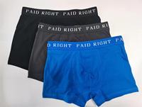 Bóxers de Algodón Personalizados OEM y ODM al por Mayor para Hombre, Ropa Interior Transpirable tipo Short
