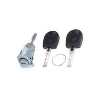 Cylindre de poignée de porte de haute qualité avec clés laissées pour AROSA (6H),FABIA (6Y),BEETLE (1C/9C/1Y) OEM 6Q4837167 604837167