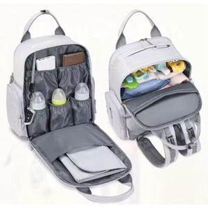 Sac à langer pour maman, grande capacité, imperméable, en tissu Oxford et polyester, pour voyage, échantillon gratuit - Product Image 1