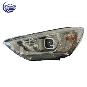 ZHOUDING OEM 92101-2W151 92102-2W151 para Santa Fe 2013-2017, Faro Delantero de Plástico de 12V con Tratamiento Anti-Ultravioleta, Bombilla <span class=keywords><strong>H10</strong></span> de 55W - Product Image 3