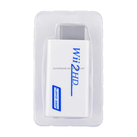 Convertidor de 3,5 MM 1080P para Nintendo Wii a HD TV PC Monitor adaptador Audio conector de salida de vídeo