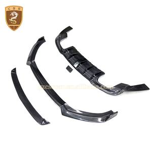 Pour <span class=keywords><strong>Audi</strong></span> <span class=keywords><strong>A3</strong></span> S3 tissu en Fiber <span class=keywords><strong>de</strong></span> carbone véritable voiture séparateur <span class=keywords><strong>de</strong></span> lèvre avant diffuseur arrière petit Kit <span class=keywords><strong>de</strong></span> carrosserie - Product Image 3