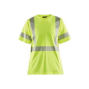 BLAKLADER - 333610133300XS Camiseta Hi-Vis Mujer Amarilla-EAN 7330509539644 ROPA DE TRABAJO DE 2017 - Product Image 1