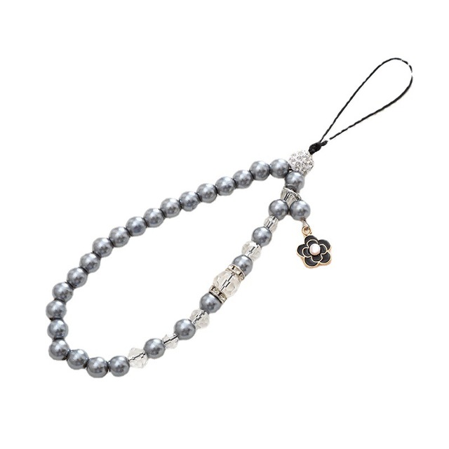 Chain Charm Bracelet for Phone Accessories Mobile Phone Lanyard Mobile Phone Case Beaded Hanging Ornament Pendant Anti-fall 35CM