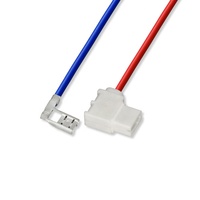 6.3mm Fixation Rapide Ressort Femelle Terminal 250 Drapeau Bêche Plug 16-22AWG Fil pour AC Contacteur Câble Harnais