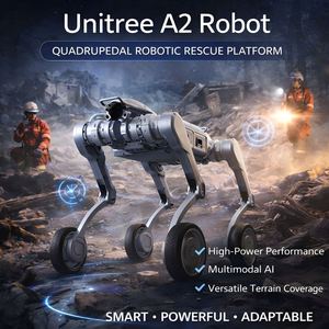 Robot chien robuste pour la recherche et le sauvetage dans les environnements dangereux, Unitree A2, robot chien robuste, robot quadrupède - Product Image 2