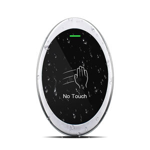 Waterproof Mini Design Metal No Touch <strong>Exit</strong> <strong>Button</strong> <strong>with</strong> <strong>Time</strong> <strong>Delay</strong> <strong>with</strong> LED Light NC COM and NO Outputs Wave-to-Open Switches - Product Image 3