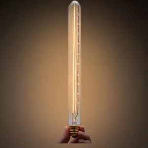 Bombilla Incandescente <span class=keywords><strong>Vintage</strong></span> Edison T30 de Filamento, 300mm, 220V, 25W, E27, Tubo Largo, Bombilla Edison T300, Lámpara Retro T9 - Product Image 1