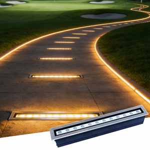 Nouvelle Lumière LED Encastrée Extérieure IP67 12W/18W en Aluminium et Acier Inoxydable 304 pour Allée - Product Image 1
