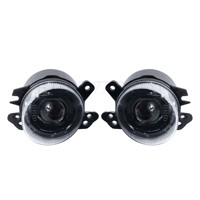 GOODZOOM Super Bright Car Bi Led Projector Fog Lamp Biled Lens Fog Lights Led Projector Laser Fog Light for Car Truck 60W