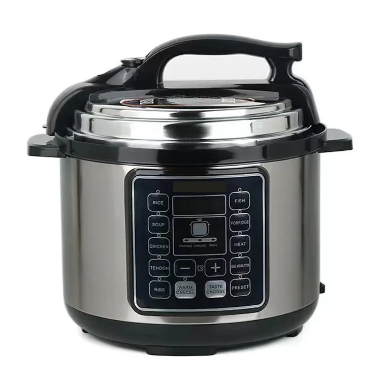 6L Customized Wholesale Kitchen Household Stainless Steel Rice Cooker Industrial Multicooker Electric Pressure Cookers