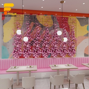 Proveedor de gabinetes de madera de alta calidad, cafetería <span class=keywords><strong>francesa</strong></span>, diseño de interiores, decoraciones de exhibición de cafetería, cafetería - Product Image 3