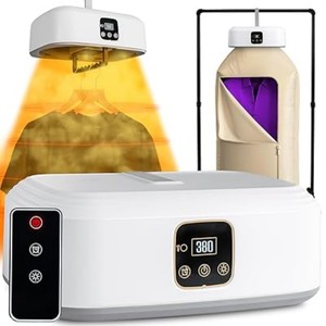 Secadora de Ropa Eléctrica Portátil Automática, Plástico, Eficiencia Energética Clase A, Diseño Plegable, Tamaño Compacto, Capacidad de 10-20L - Product Image 1