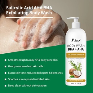 <span class=keywords><strong>Gel</strong></span> de Ducha con Ácido Salicílico y Logotipo Personalizado, con <span class=keywords><strong>Aloe</strong></span> <span class=keywords><strong>Vera</strong></span> y Aceite de Jojoba para Calmar la Piel Irritada - Product Image 4