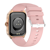 Reloj Inteligente Deportivo con Logotipo Personalizado, de Lujo, Dorado, Compatible con Android, en Oferta